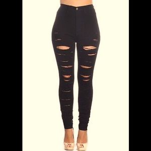 Good American Good Legs High Waist Skinny Jeans